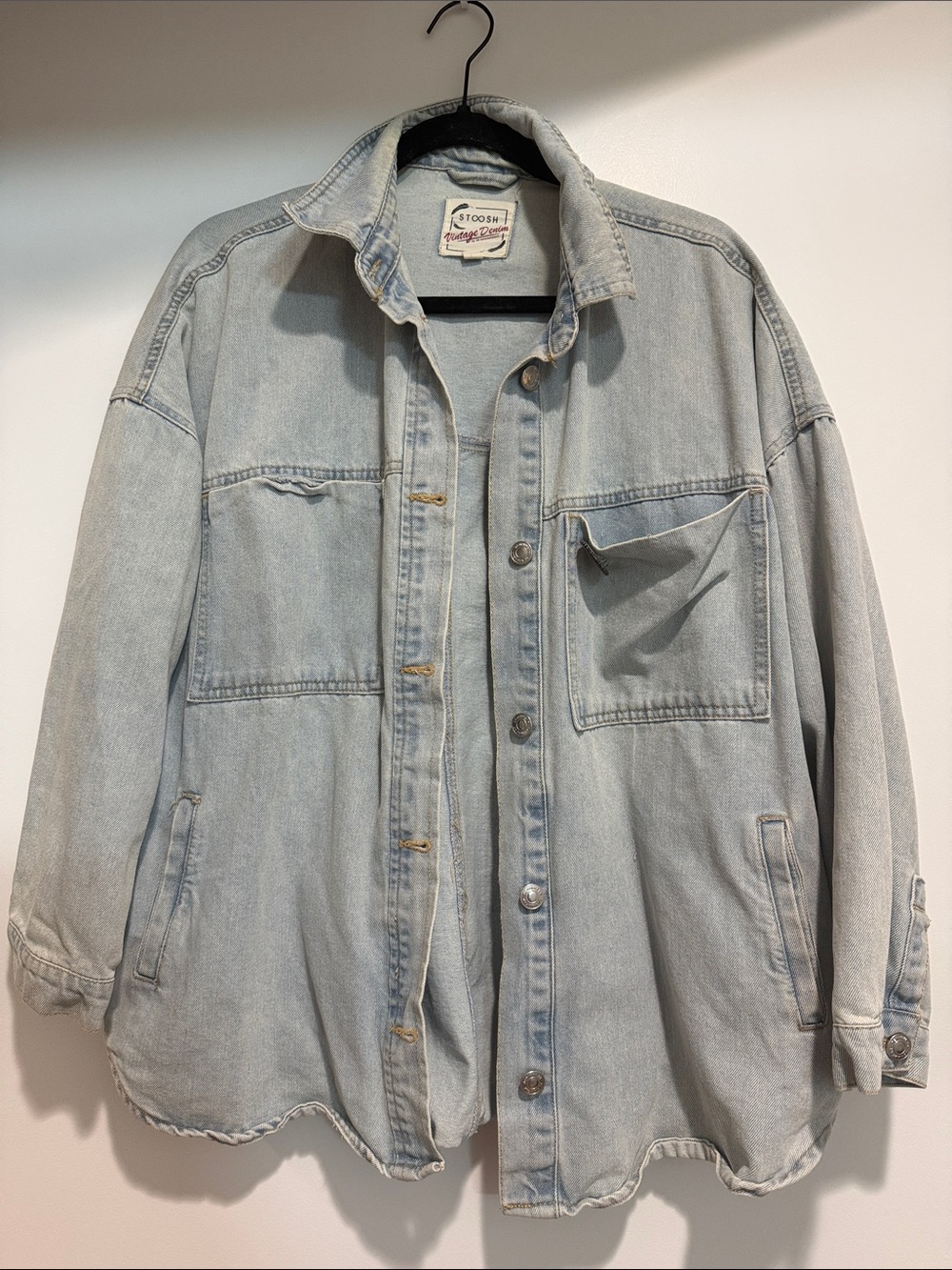 Stoosh oversized Light Blue Denim Jacket